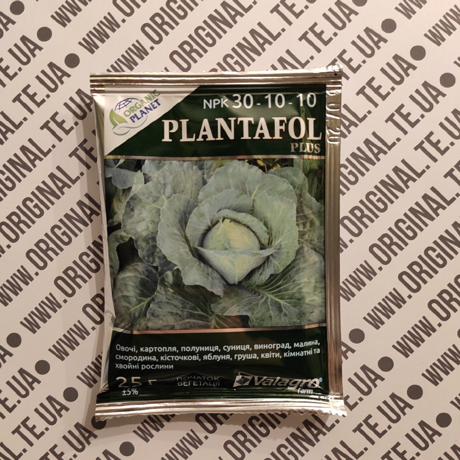 Plantafol Plus Початок Вегетації NPK 30-10-10 25г