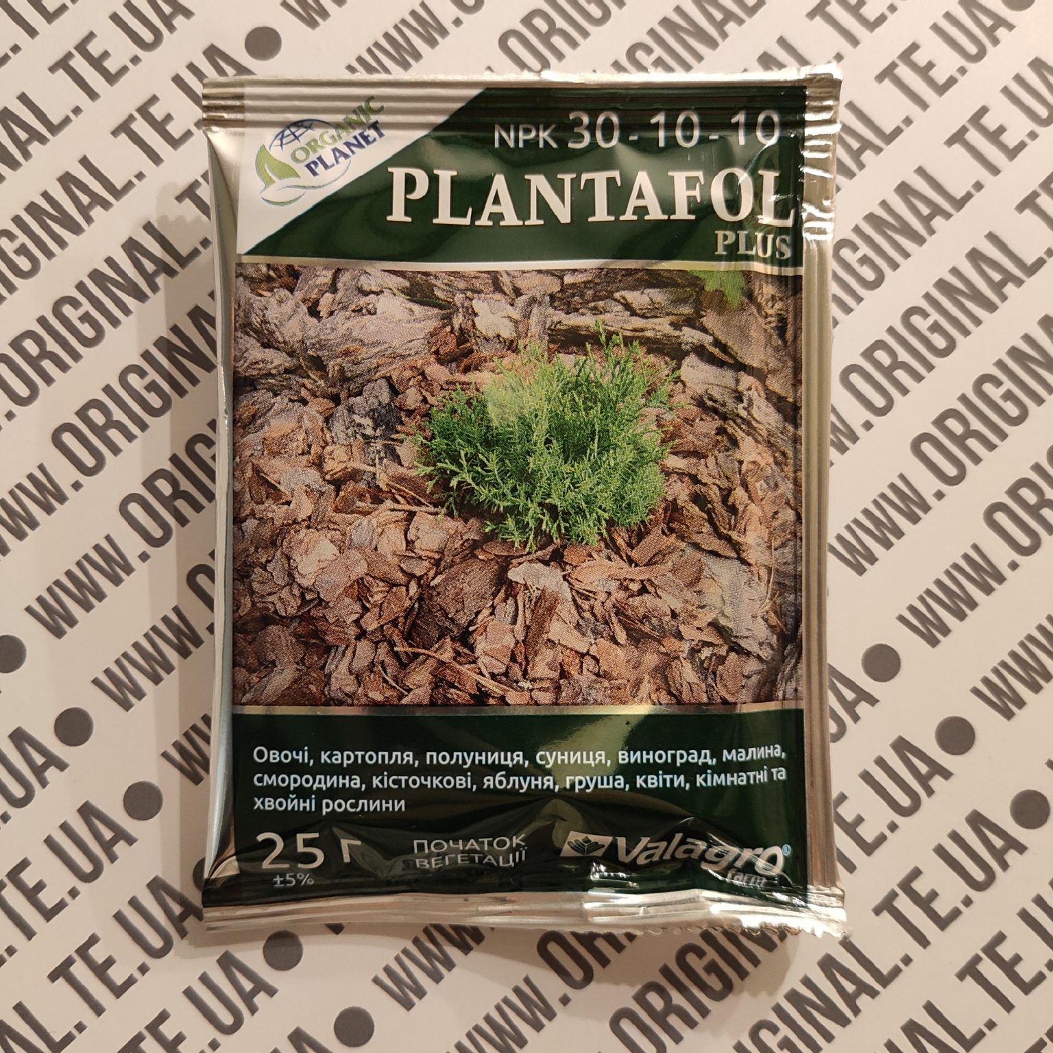 Plantafol Plus Початок Вегетації NPK 30-10-10 25г