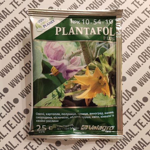 Plantafol Plus Цвітіння, Бутонізація NPK 10-54-10 25г