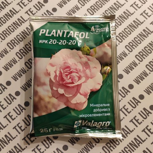 Plantafol Plus Мінеральне Добриво NPK 20-20-20 25г