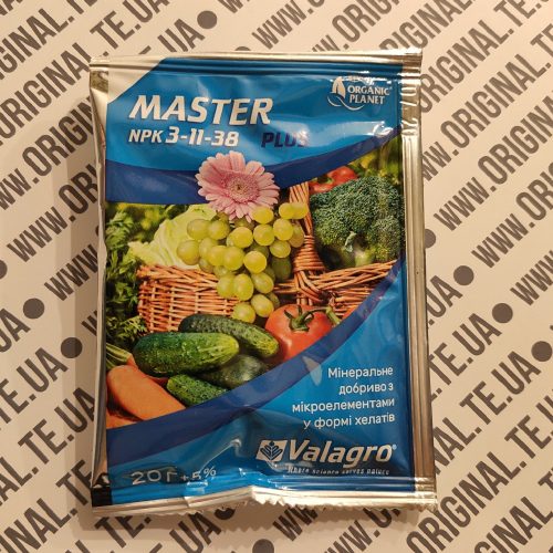 Master Plus Мінеральне добриво з мікроел. NPK 3-11-38 20г
