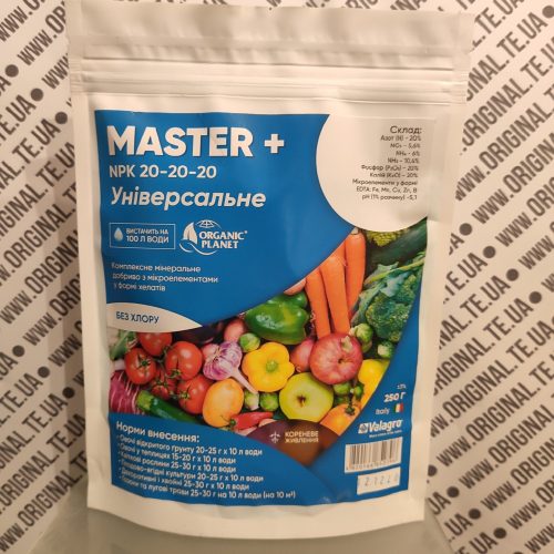 Master Plus Універсальне NPK 20-20-20 250г